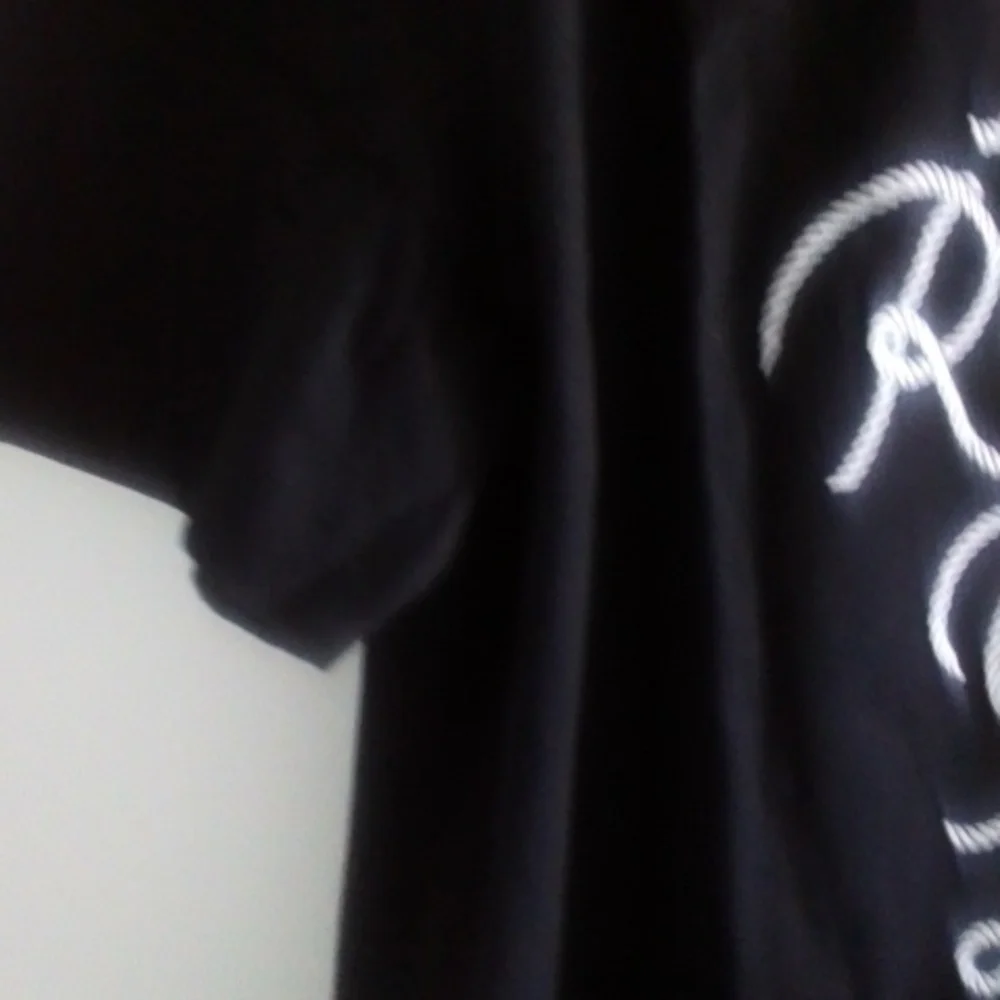 True Religion Black Stitched T-Shirt